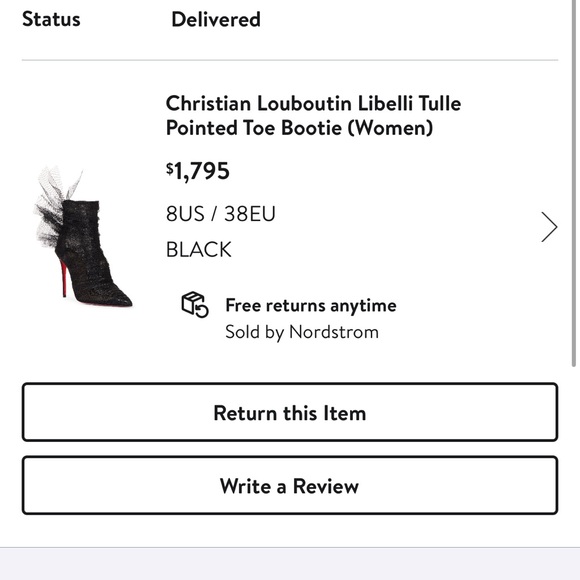 New! Christian Louboutin Libelli Booty 100 - Picture 9 of 15